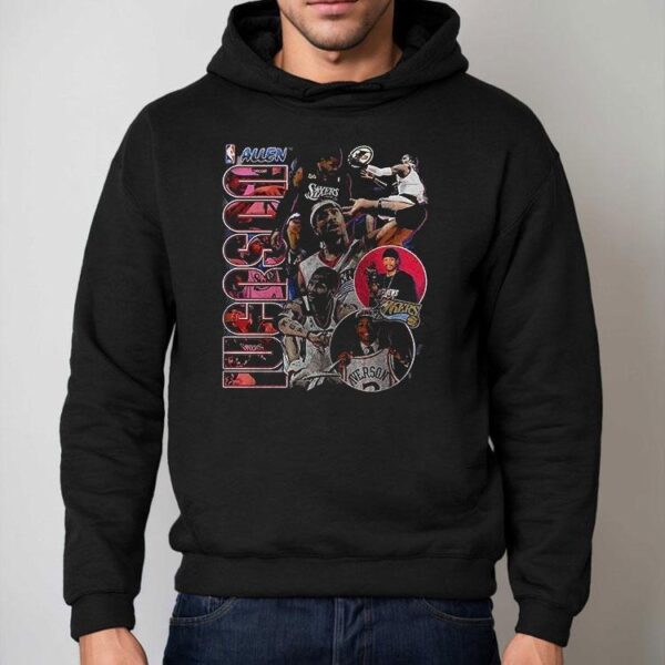 Allen Iverson Philadelphia 76ers The Answer Graphic Bootleg Shirt