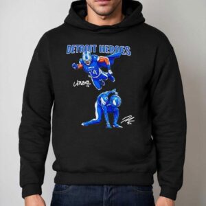Amon Ra St Brown Detroit Lions Heroes Signature Hoodie