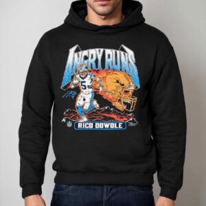 Angry Runs Panthers Rico Dowdle Hoodie