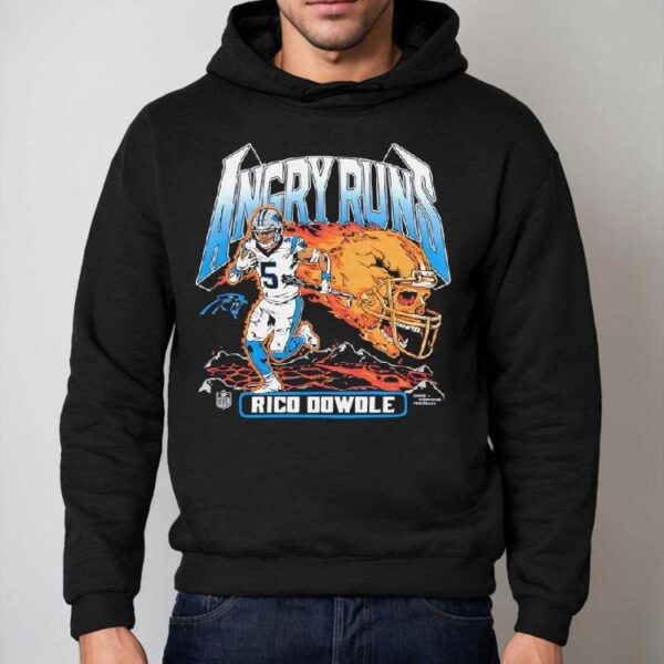 Angry Runs 2025 Panthers Rico Dowdle Shirt