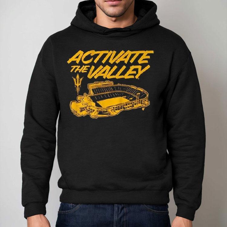 Arizona State Football Activate The Valley Stadium Shirt Arizona State Football Activate The Valley Stadium Shirt