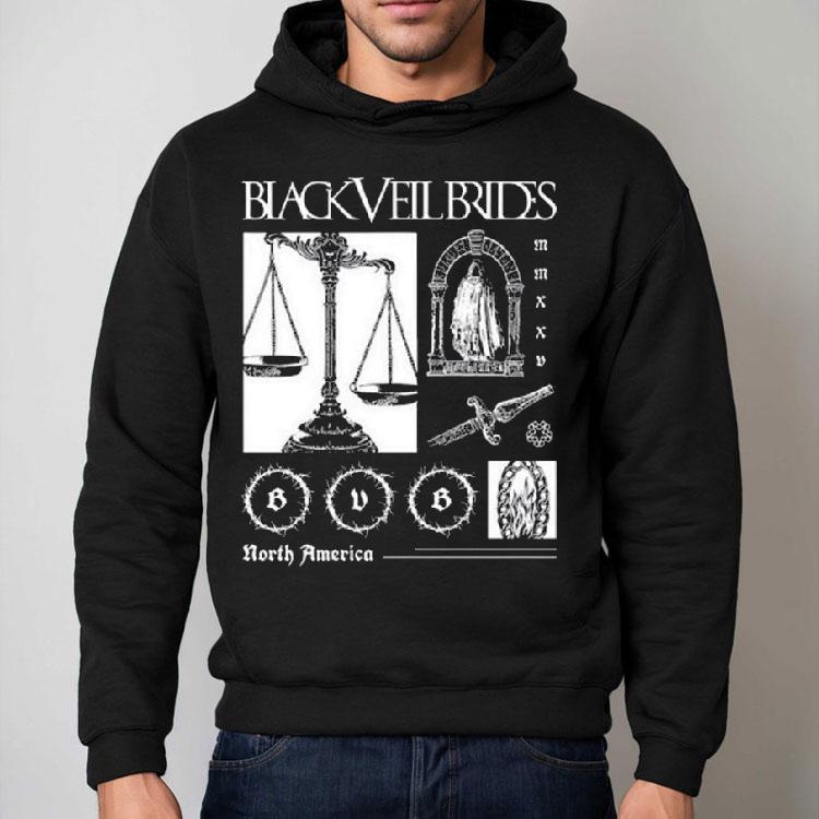 Black Veil Brides Scales Of Justice Shirt Black Veil Brides Scales Of Justice Shirt