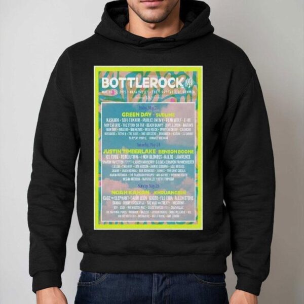 Bottlerock Napa Valley, The First Taste Of Summer May 23-25 2025 Tour Shirt