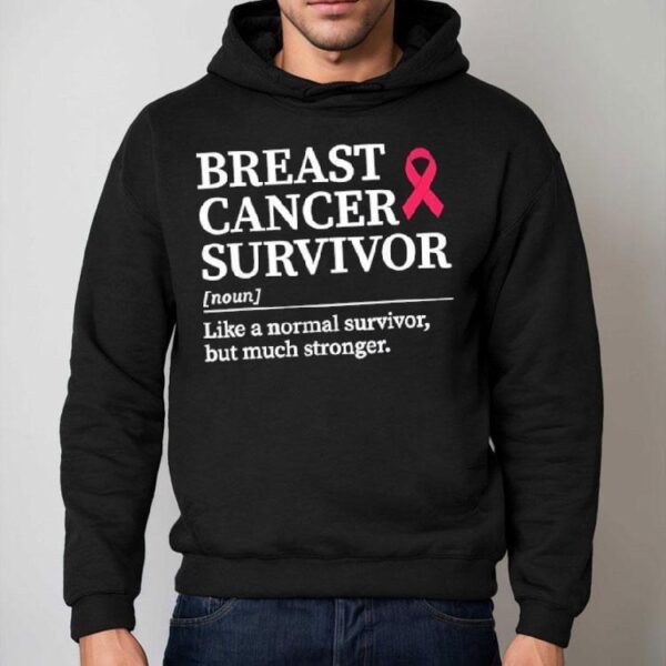 Breast Cancer Survivor Definition Pink Ribbon Shirt