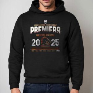 Brisbane Broncos Telstra Premiers Trophy Team Signature Hoodie