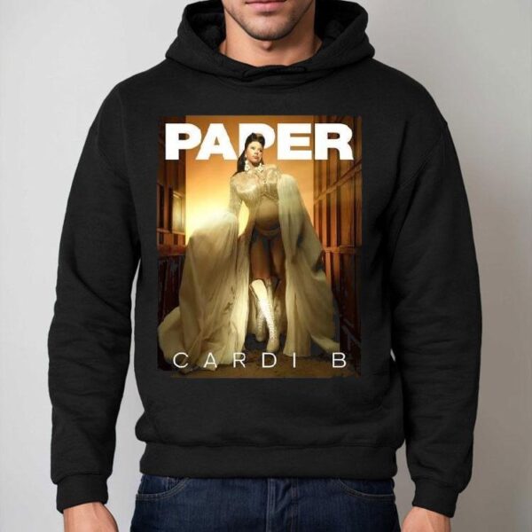 Cardi B Graces The Cover Of Paper Magazine Shirt