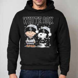 Chicago White Sox Snoopy Charlie Brown Christmas Baseball Hoodie