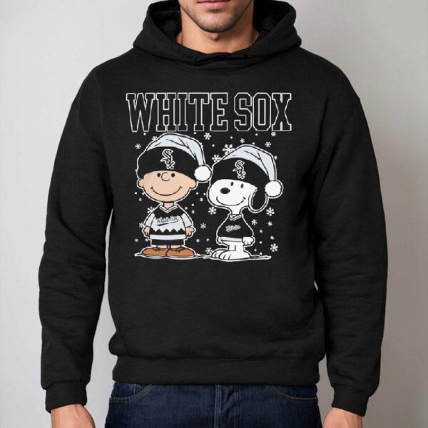 Chicago White Sox Snoopy Charlie Brown Christmas Baseball Shirt