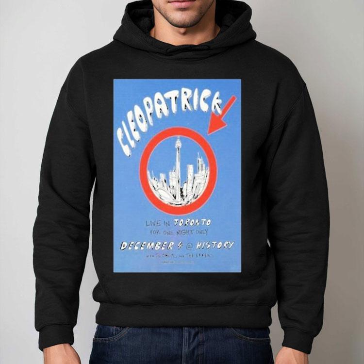 Cleopatrick History Tour Toronto, On 2025 Shirt Cleopatrick History Tour Toronto, On 2025 Shirt