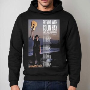 Colin Hay Evening Solo Tour Dates Guitar Hoodie