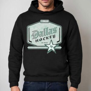 Dallas Star Enjoy Dallas Hockey Pack Logo Hoodie