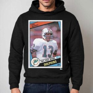 Dan Marino Afc Pro Bowl Qb Miami Dolphins Trading S Hoodie