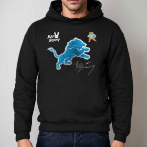 Detroit Lions Bad Bunny Super Bowl Lx Benito Signature Masco Hoodie