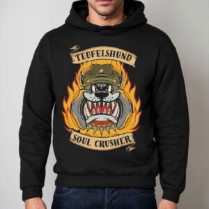 Devil Dog Supply Teufel Hund Soul Crusher Halloween Hoodie