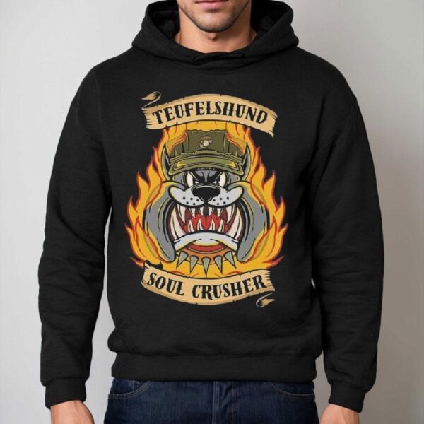 Devil Dog Supply Teufel Hund Soul Crusher Halloween Shirt