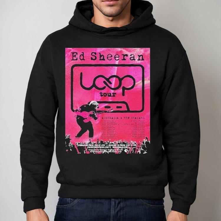 Ed Sheeran Loop Australia And New Zealand 2026 Tour Dates Shirt Ed Sheeran Loop Australia And New Zealand 2026 Tour Dates Shirt