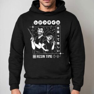Evan And Katelyn Anime Resin Time Hoodie