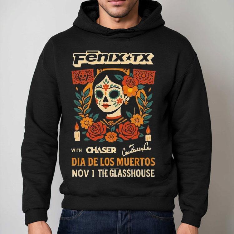 Fenix Tx The Glass House In Pomona Ca 11-1-2025 Shirt Fenix Tx The Glass House In Pomona Ca 11-1-2025 Shirt