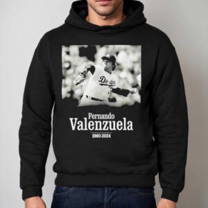 Fernando Valenzuela Los Angeles Dodgers Baseball Hoodie