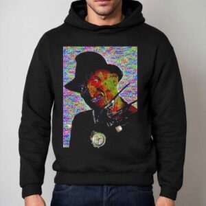 Freddy Bling Graphic Horror Halloween Hoodie