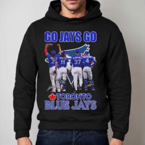 Go Jays Go Toronto Blue Jays Signatures Hoodie