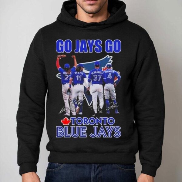 Go Jays Go Toronto Blue Jays Signatures 2025 Shirt