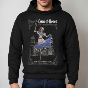 Guns N’ Roses 10.4.2025 San Salvador Sv Shirt 2 Guns N Roses San Salvador Sv Hoodie