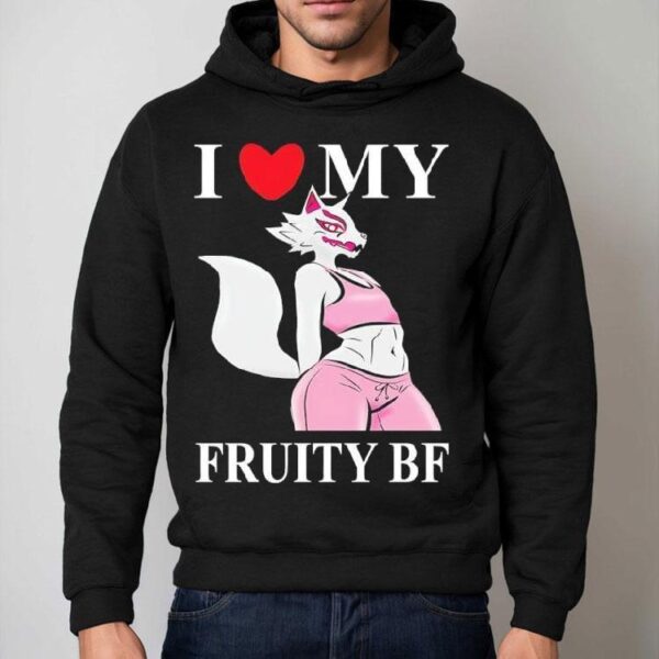 I Love My Fruity Bf Lgbt Fox Shirt