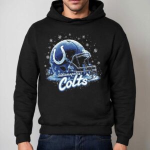Indianapolis Colts Nfl Helmet Merry Christmas 2025 Shirt 2 Indianapolis Colts Nfl Helmet Merry Christmas Hoodie