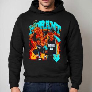 Ja Morant Memphis Grizzlies Basketball Caricature Hoodie