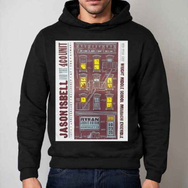 Jason Isbell And The 400 Unit Tour Nashville Tn On October 23 2025 Shirt