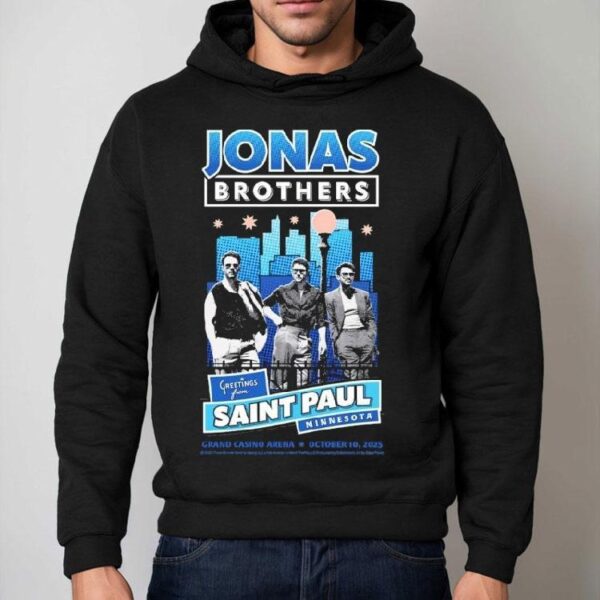 Jonas Brothers Greetings From Your Hometown Saint Paul Mn Shirt