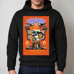 Kadavar + Slomosa O.r.b Tour European 2025 Skull Shirt 2 Kadavar Slomosa O R B Tour European Skull Hoodie