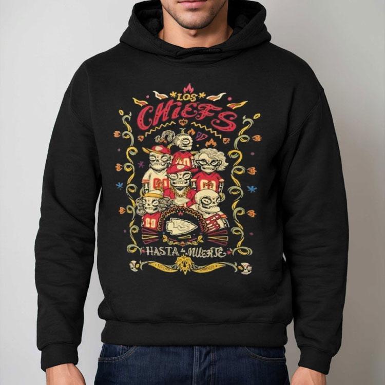 Kansas City Chiefs Hasta La Muerte Graphic Shirt Kansas City Chiefs Hasta La Muerte Graphic Shirt
