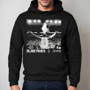 Lebron James Lakers All Time Scoring Points Hoodie