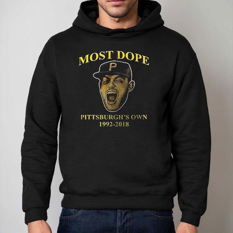 Mac Miller X Pittsburgh Pirates Most Dope 2025 Graphic Shirt Mac Miller X Pittsburgh Pirates Most Dope 2025 Graphic Shirt