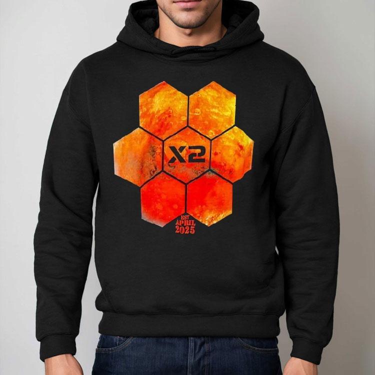 Mars X2 Est April 2025 Shirt Mars X2 Est April 2025 Shirt