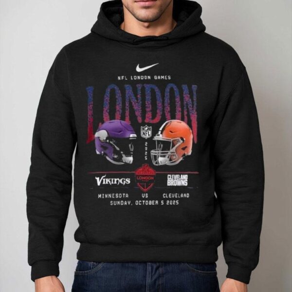 Minnesota Vikings Vs Cleveland Browns International Games London 2025 Shirt