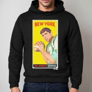 New York Jets Joe Namath Trading Card Hoodie
