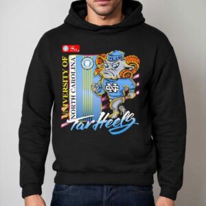 North Carolina Tar Heels University Of Mascot Shirt 2 North Carolina Tar Heels University Of Masco Hoodie