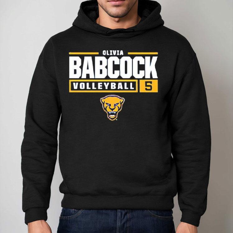 Olivia Babcock Volleyball Player Pitt Panthers Logo Shirt Olivia Babcock Volleyball Player Pitt Panthers Logo Shirt