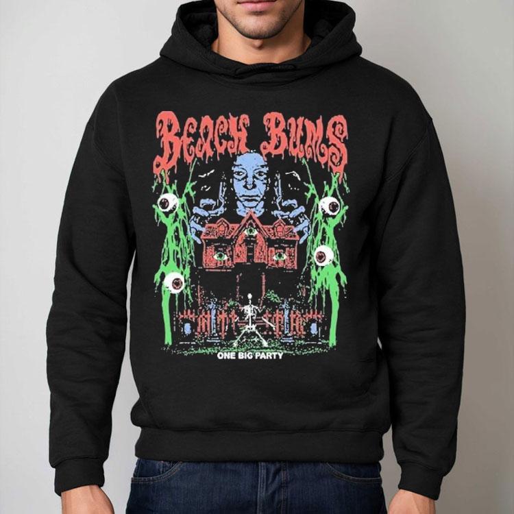 One Big Party X Beach Bums Haunted Skeleton Shirt One Big Party X Beach Bums Haunted Skeleton Shirt