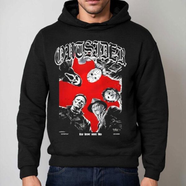 Outsider Cult Ghostface X Jason Voorhees And Michael Myers X Freddy Krueger Shirt