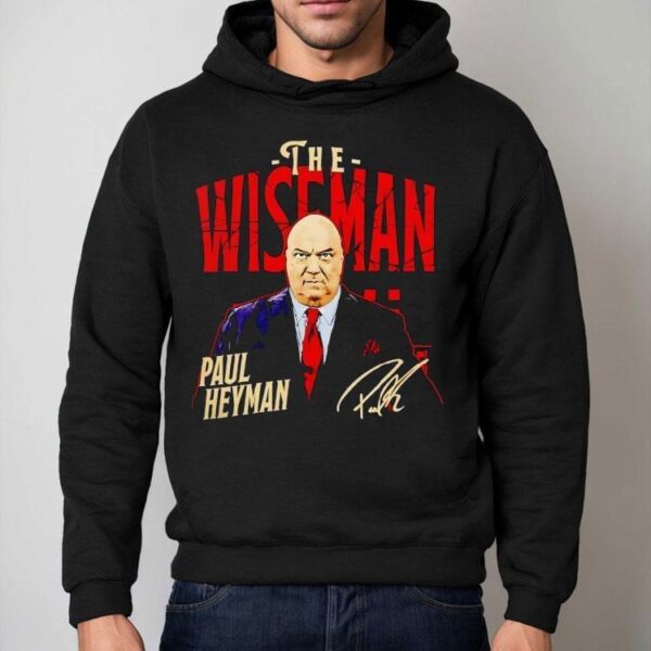 Paul Heyman The Wiseman Wwe Signature Shirt