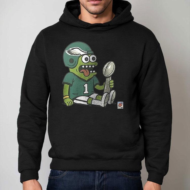 Philadelphia Eagles Jalen Hursts Mascot Cartoon Shirt Philadelphia Eagles Jalen Hursts Mascot Cartoon Shirt