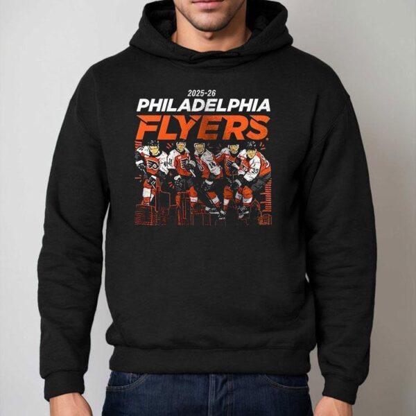Philadelphia Flyers 2025 2026 Home Opener Team Shirt