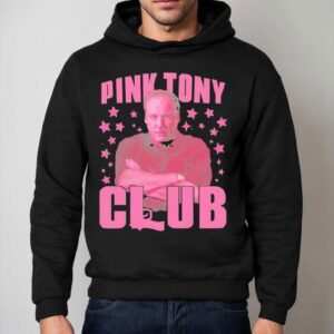 Pink Tony Club Graphic Hoodie