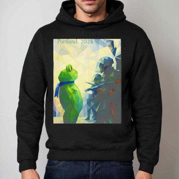 Portland Freedom Frog Ice Anti Trump Shirt