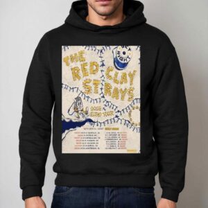 Red Clay Strays 2025 Euro Tour Shirt 2 Red Clay Strays Euro Tour Hoodie