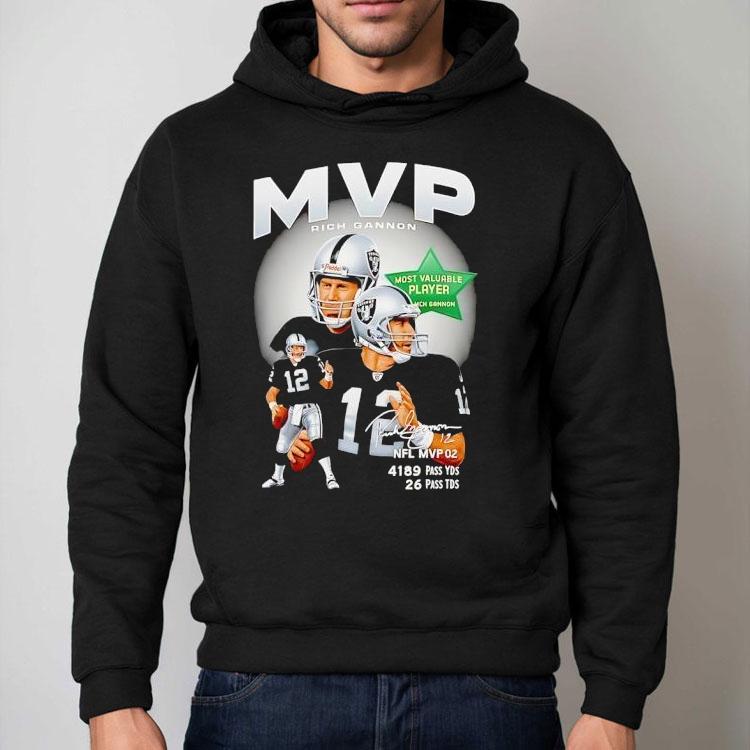 Rich Gannon Nfl Mvp Las Vegas Raiders Football Signature Shirt Rich Gannon Nfl Mvp Las Vegas Raiders Football Signature Shirt